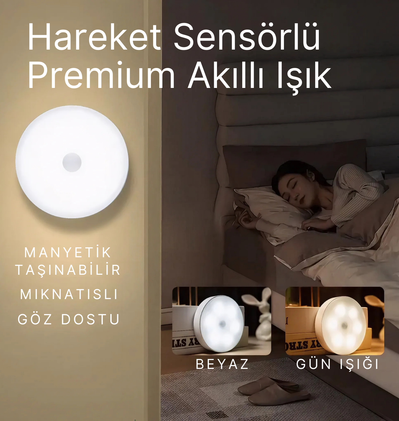 Akıllı Sensörlü Led Lamba