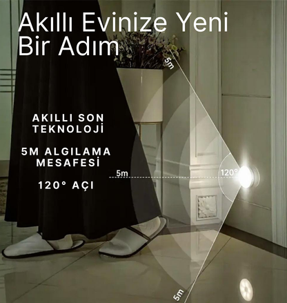 Akıllı Sensörlü Led Lamba