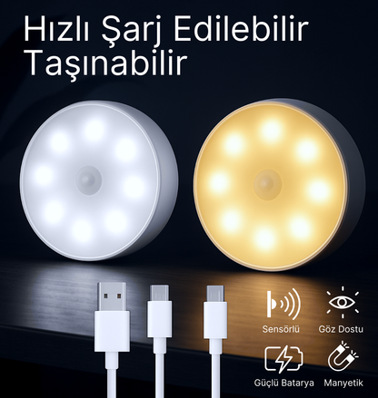 Akıllı Sensörlü Led Lamba